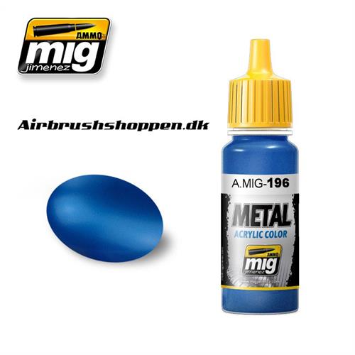 A.MIG 196 WARHEAD METALLIC BLUE